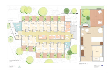 Ground Floor and Bedrooms Plans